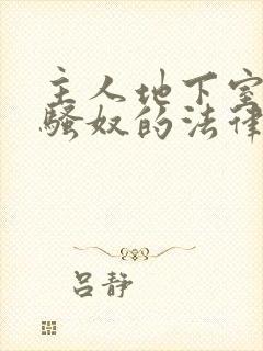 主人地下室惩罚骚奴的法律后果