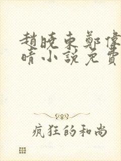 赵晓东郑伟吴雪晴小说免费阅读