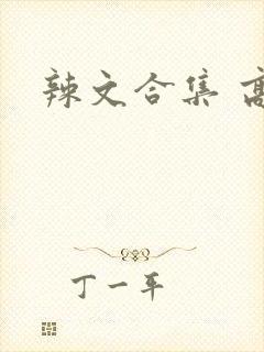 辣文合集 高h