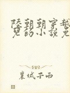 陆朝朝穿越成婴儿的小说免费阅读全文封面