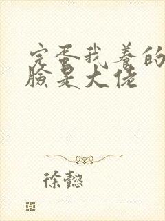 完蛋我养的小白脸是大佬