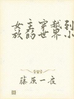 女主穿越到很开放的世界小说