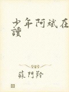 少年阿斌在线阅读