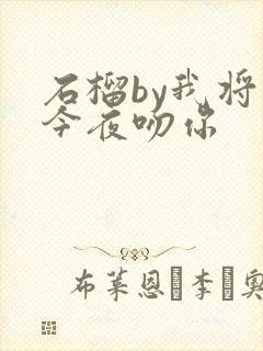 石榴by我将在今夜吻你封面