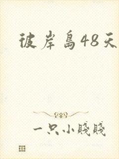 彼岸岛48天后封面