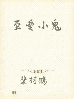 至爱小鬼封面