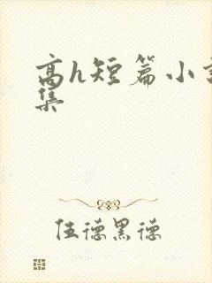 高h短篇小说合集封面