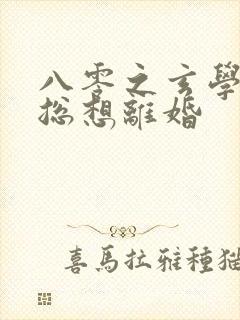 八零之玄学大师总想离婚封面