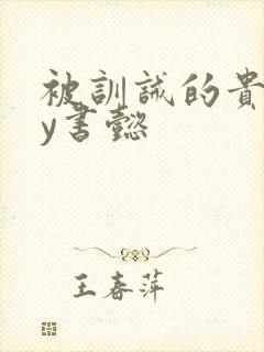 被训诫的贵妃by书懿封面