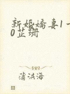 新婚娇妻1一40芷珊