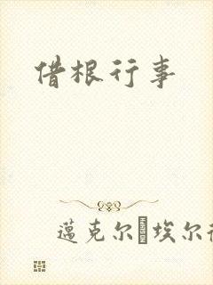 借根行事