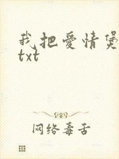 我把爱情煲成汤txt封面