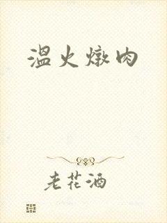 温火炖肉