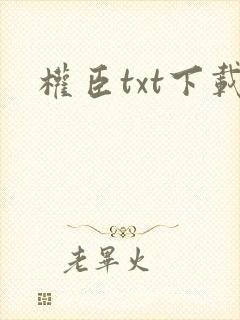 权臣txt下载封面