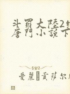 斗罗大陆2绝世唐门小说下载封面