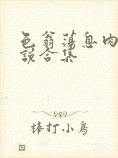 色翁荡息肉欲小说合集