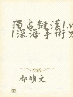 独占糙汉1.v1深海手术刀