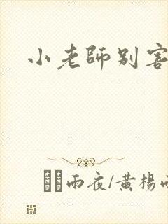 小老师别害羞封面