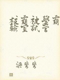 校霸被学霸压实验室试管