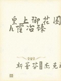 皇上御花园hlh霍冶臻封面