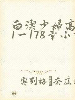 白洁少妇高义第1一178章小说