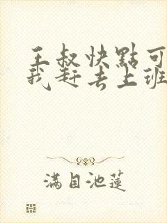 王叔快点可以吗我赶去上班