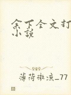 余下全文打不开小说
