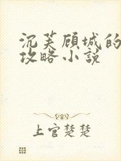 沉芙顾城的优质攻略小说