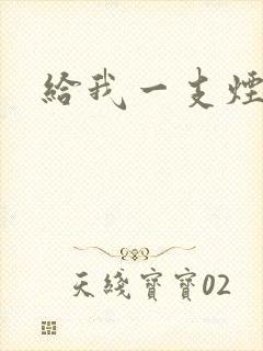 给我一支烟小说