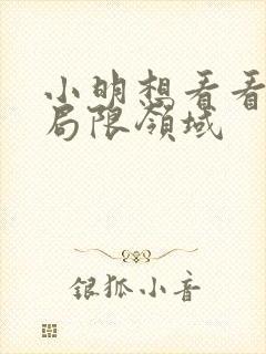 小明想看看永久局限领域封面