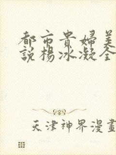 都市贵妇美腿小说杨冰凝全文阅读