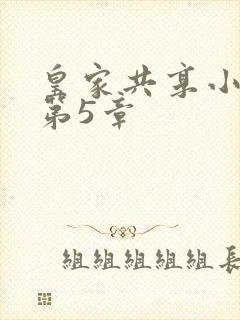 皇家共享小公主第5章封面