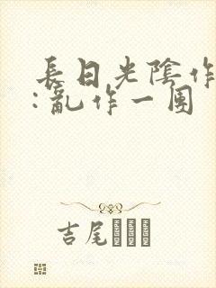 长日光阴作者 : 乱作一团