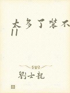 太多了装不下H11封面