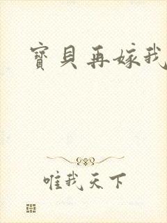 宝贝再嫁我一次