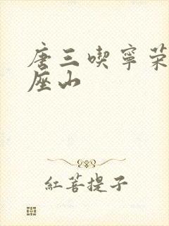 唐三吃宁荣荣两座山