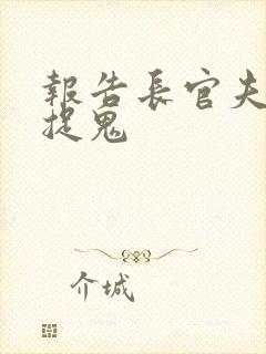 报告长官夫人在捉鬼