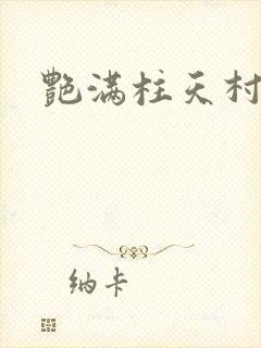 艳满柱天村封面