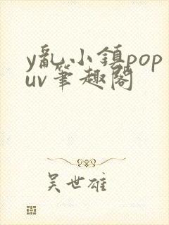 y乱小镇popuv笔趣阁