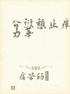 公愆憩止痒古悦力华