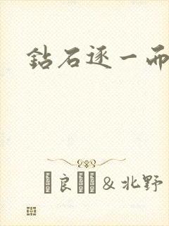 钻石逐一而归封面