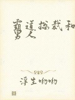 霸道总裁和他的男人封面