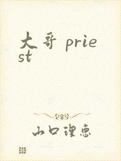 大哥 priest封面