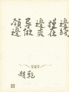 领导边摸边吃奶边做爽在线观看封面