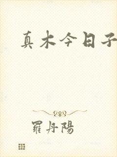 真木今日子封面