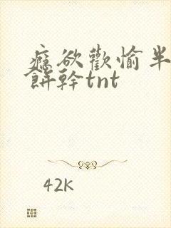 瘾欲欢愉半块小饼干tnt