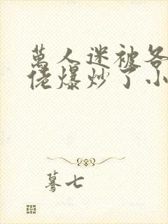 万人迷被各路大佬爆炒了小说