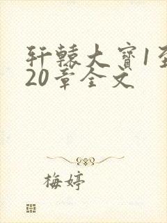 轩辕大宝1至720章全文