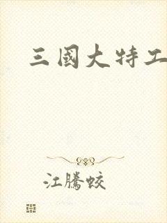 三国大特工