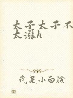 太子太子不要了太涨h封面